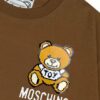 6931a58accd8ab3d7af99dba Moschino 2025 New Arrival Cute Mosaic Bear Letter Logo Unisex Short Sleeve T-Shirt