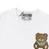6931a58accd8ab3d7af99dc2 Moschino 2025 New Arrival Cute Series Mosaic Bear Letter Logo Unisex Short Sleeve T-Shirt