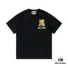 6931a58bccd8ab3d7af99dc8 Moschino 2025 New Arrival Cute Collection Mosaic Bear Letter Logo Unisex Short Sleeve T-Shirt