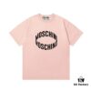 6931a58bccd8ab3d7af99dd1 Moschino 2025 New Arrival 3D Letter Logo Unisex Short Sleeve T-Shirt