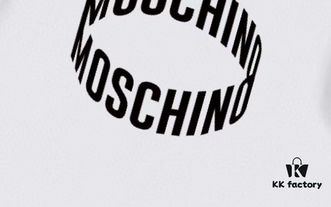 6931a58dccd8ab3d7af99dec Moschino 2025 New Arrival 3D Letter Logo Unisex Short Sleeve T-Shirt
