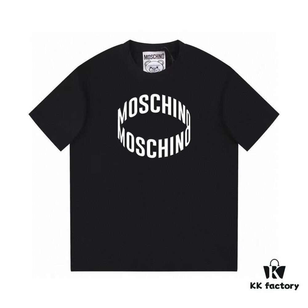 6931a58dccd8ab3d7af99df1 Moschino 2025 New Arrival 3D Letter Logo Unisex Short Sleeve T-Shirt