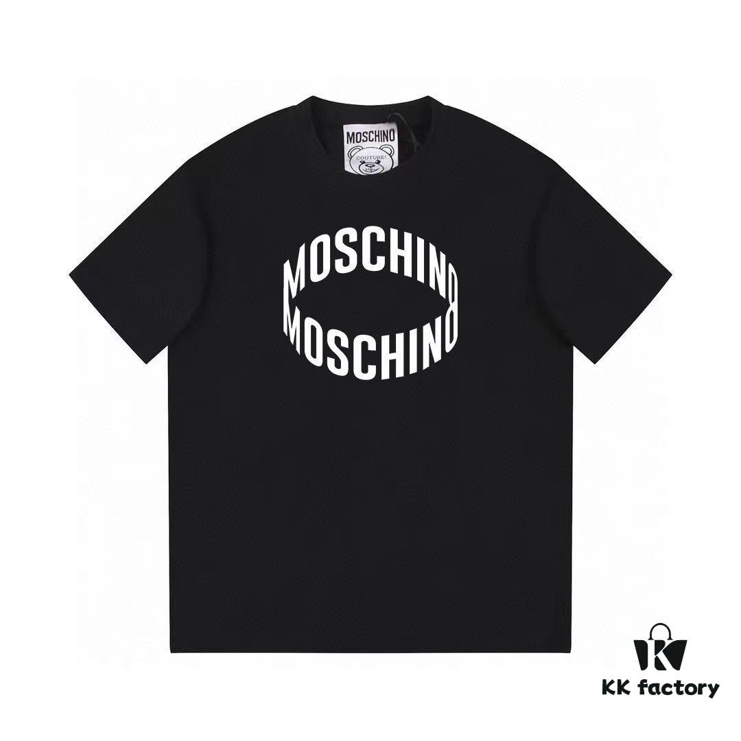 6931a58dccd8ab3d7af99df1 Moschino 2025 New Arrival 3D Letter Logo Unisex Short Sleeve T-Shirt
