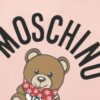Moschino 2025 New Arrival Teddy Bear 🐻 Letter Logo Unisex Short Sleeve T-Shirt