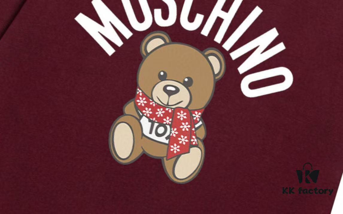 6931a58eccd8ab3d7af99e05 Moschino 2025 New Arrival Teddy Bear 🐻 Letter Logo Unisex Short Sleeve T-Shirt