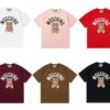 6931a58fccd8ab3d7af99e0a Moschino 2025 New Arrival Teddy Bear 🐻 Letter Logo Unisex Short Sleeve T-Shirt