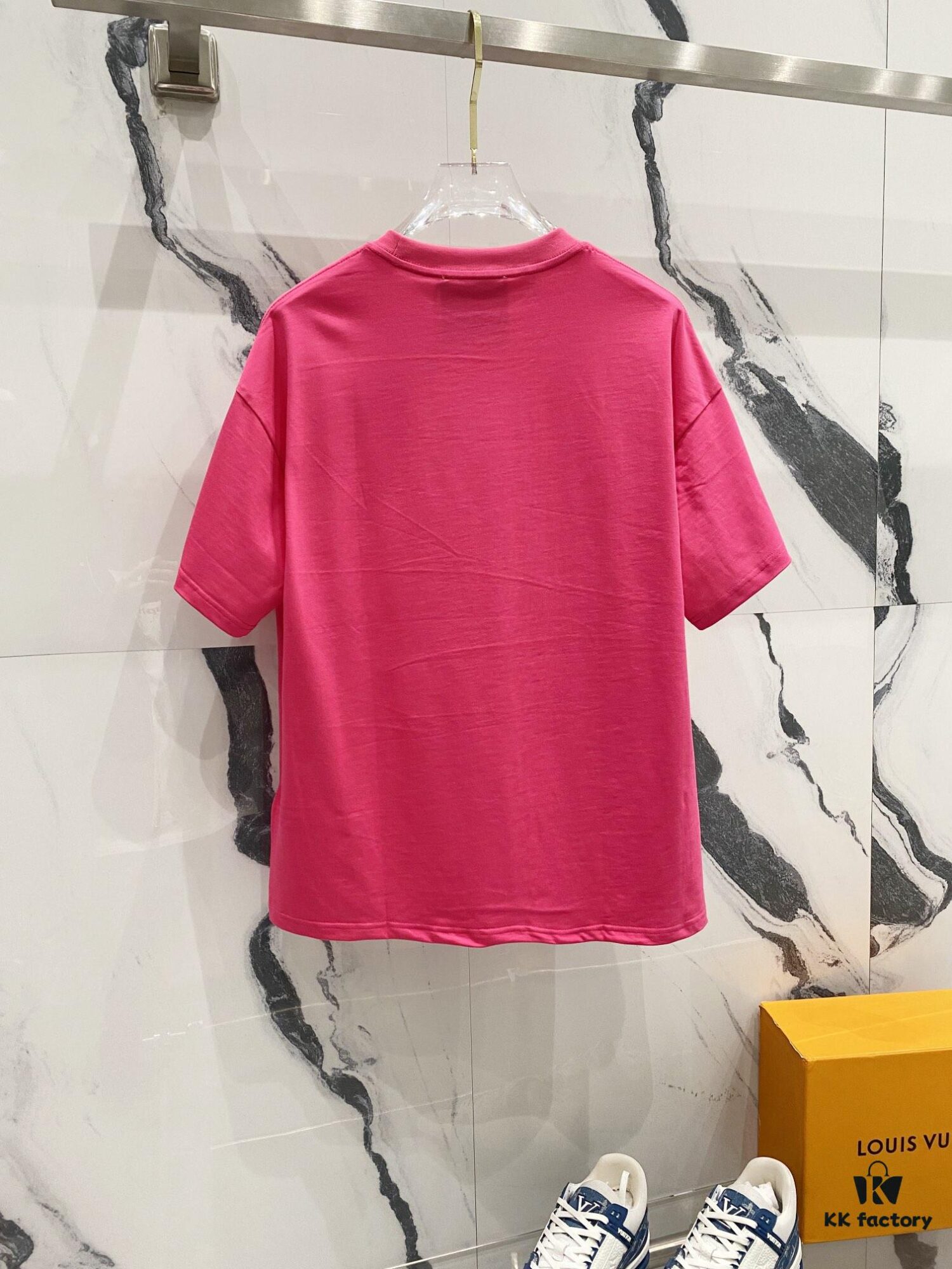 6931a590ccd8ab3d7af99e2d MOSCHINO Bear Print 260g Crew Neck Short Sleeve T-Shirt