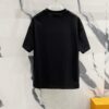 6931a591ccd8ab3d7af99e3a MOSCHINO 260g Crew Neck Short Sleeve T-Shirt with Cute Gray Bear and Letter Logo Print