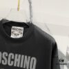 6931a592ccd8ab3d7af99e50 MOSCHINO 260g Crew Neck Short Sleeve T-Shirt with Cute Bear and Letter Logo Print
