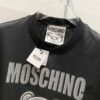 6931a593ccd8ab3d7af99e54 MOSCHINO 260g Crew Neck Short Sleeve T-Shirt with Cute Bear and Letter Logo Print