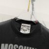 6931a593ccd8ab3d7af99e57 MOSCHINO 260g Crew Neck Short Sleeve T-Shirt with Cute Bear and Letter Logo Print