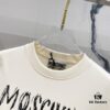 6931a595ccd8ab3d7af99e80 MOSCHINO Crew Neck Short Sleeve T-Shirt 260g with Brand Logo and Teddy Bear Print