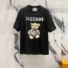 6931a595ccd8ab3d7af99e81 MOSCHINO Bear Logo Crew Neck Short Sleeve T-Shirt 260g