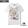6931a59eccd8ab3d7af99f17 Moschino New Arrival Bear Print Logo Digital Printing Design Black and White S-XXL