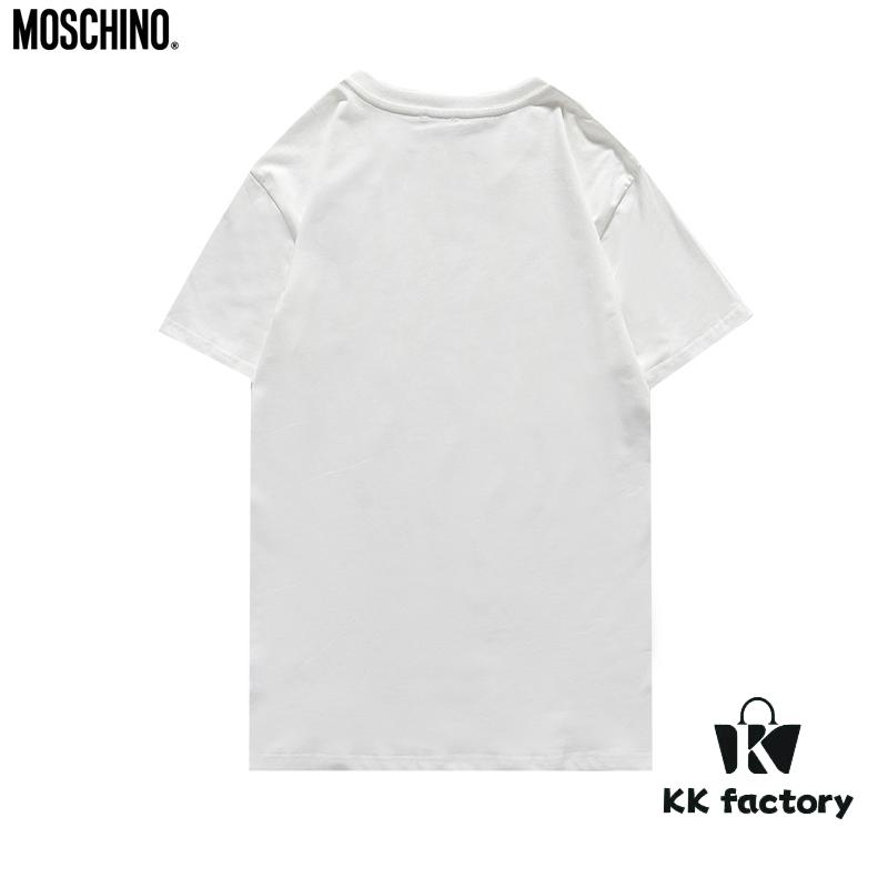 6931a5a0ccd8ab3d7af99f3c Q230#MOS 21 Spring New Arrival Super Cool Ice Ceramic Cotton Towel Embroidery Bear Short Sleeve T-Shirt Unisex Black and White S-XXL