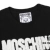 6931a5a0ccd8ab3d7af99f40 Q230#MOS 21 Spring New Arrival Super Cool Ice Ceramic Cotton Towel Embroidery Bear Short Sleeve T-Shirt Unisex Black and White S-XXL