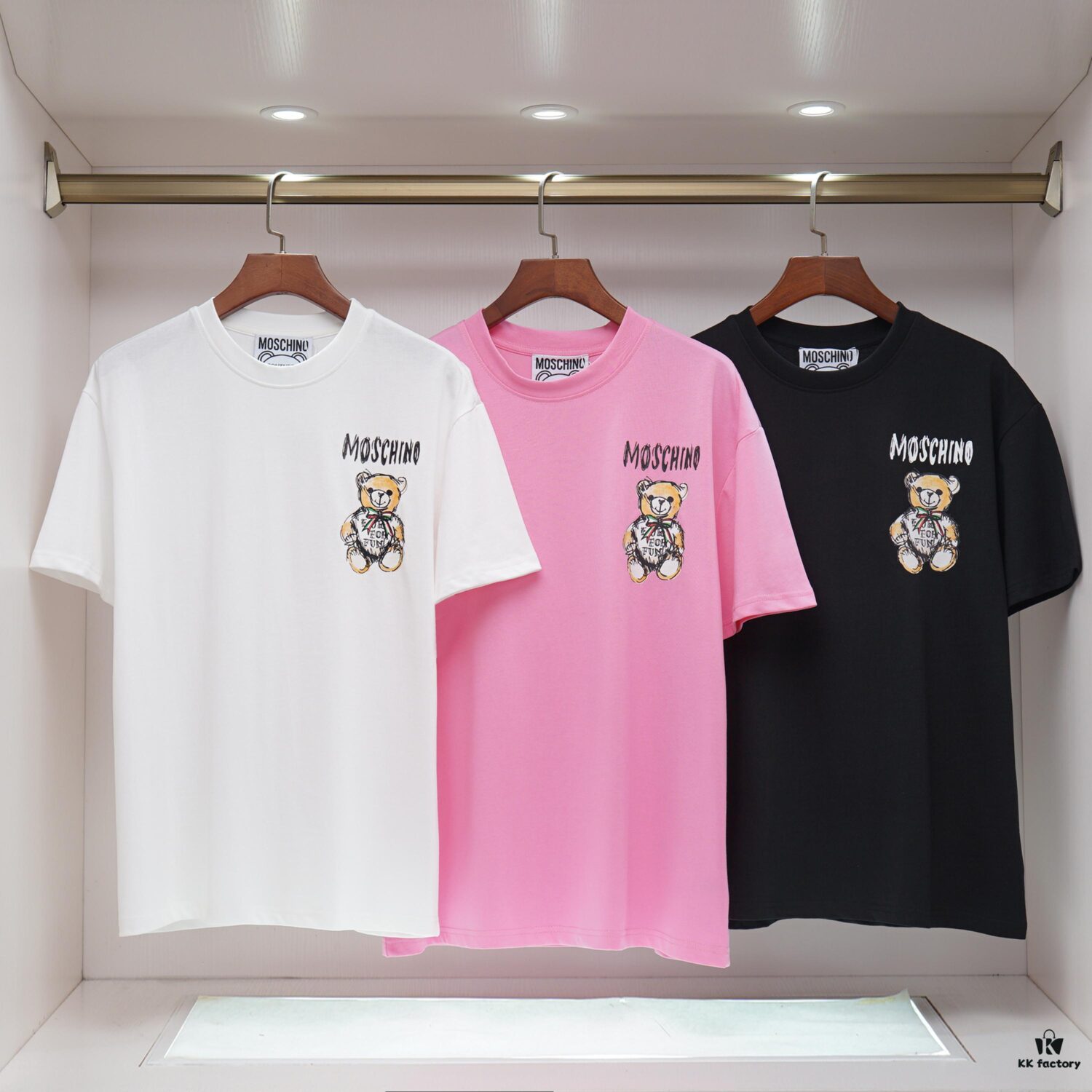 6931a5a1ccd8ab3d7af99f5d Q708 #♈️ Premium Cotton Double-Yarn 23 New Arrival 230g Double-Ply 32s Pure Cotton Fabric Short Sleeve T-Shirt Unisex Black White Pink