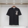 6931a5a2ccd8ab3d7af99f60 Q708 #♈️ Premium Cotton Double-Yarn 23 New Arrival 230g Double-Ply 32s Pure Cotton Fabric Short Sleeve T-Shirt Unisex Black White Pink