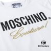 6931a5a4ccd8ab3d7af99f8d Moschino Classic Unisex Ultra-Cool Ice Ceramic Cotton Fabric Black and White S-XXL