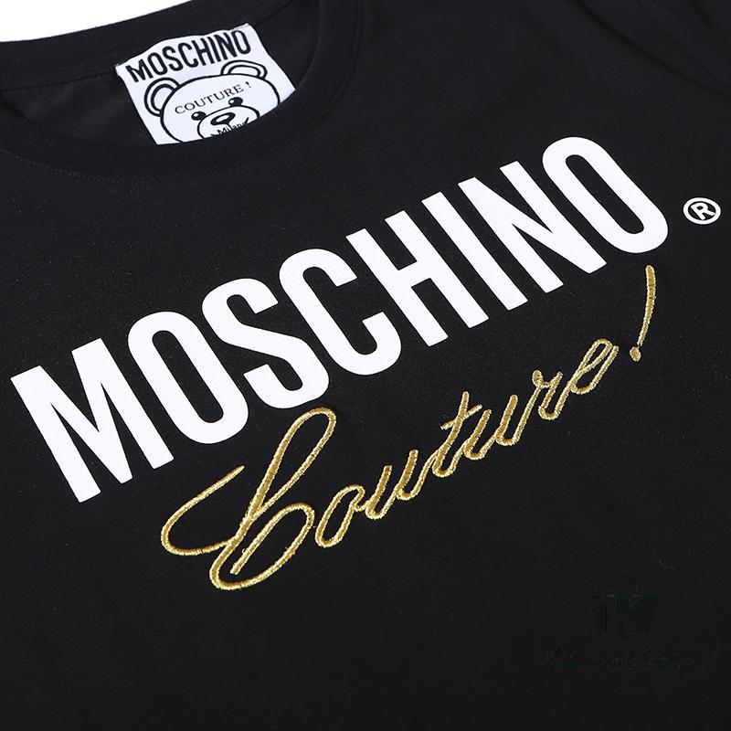 6931a5a4ccd8ab3d7af99f8f Moschino Classic Unisex Ultra-Cool Ice Ceramic Cotton Fabric Black and White S-XXL