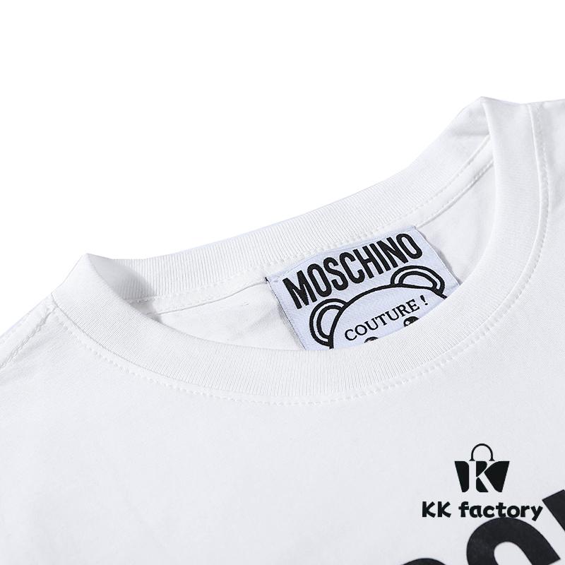 6931a5a4ccd8ab3d7af99f91 Moschino Classic Unisex Ultra-Cool Ice Ceramic Cotton Fabric Black and White S-XXL