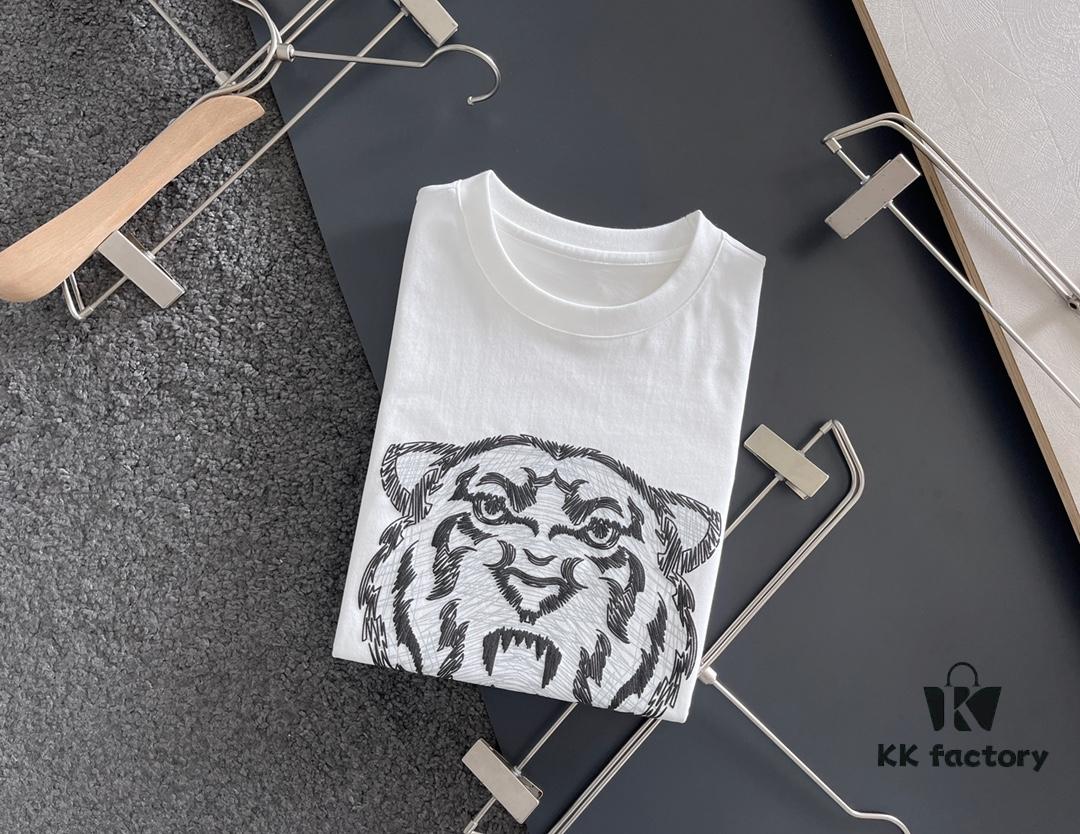 6931a5acccd8ab3d7af9a01a KENZO 2025 Latest Print Short Sleeve T-Shirt, High-Quality Cabinet Original Order, Top-Grade Craftsmanship with Imported Fabric