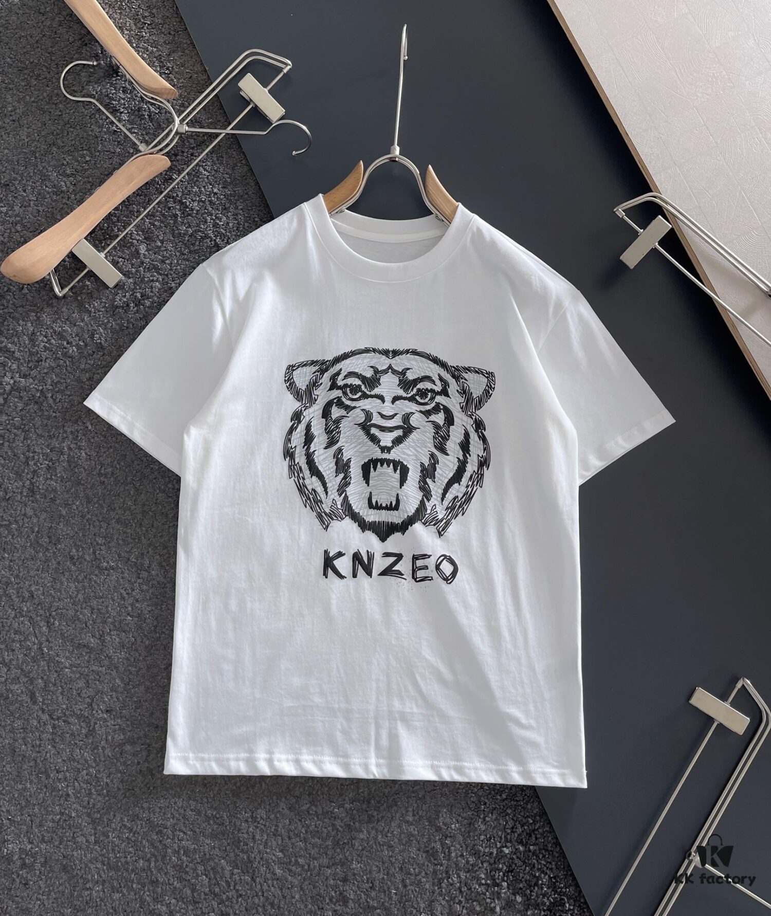 6931a5acccd8ab3d7af9a01b KENZO 2025 Latest Print Short Sleeve T-Shirt, High-Quality Cabinet Original Order, Top-Grade Craftsmanship with Imported Fabric