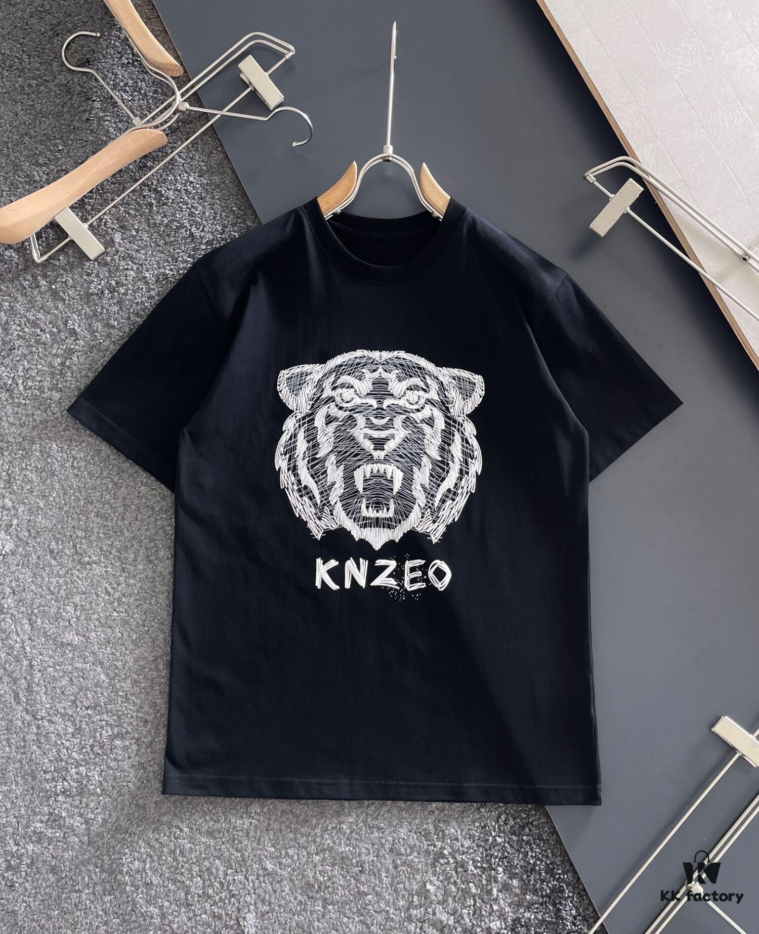 6931a5acccd8ab3d7af9a022 KENZO 2025 Latest Print Short Sleeve T-Shirt, High-Quality Cabinet Original Order, Top-Grade Manufacturing with Imported Fabric