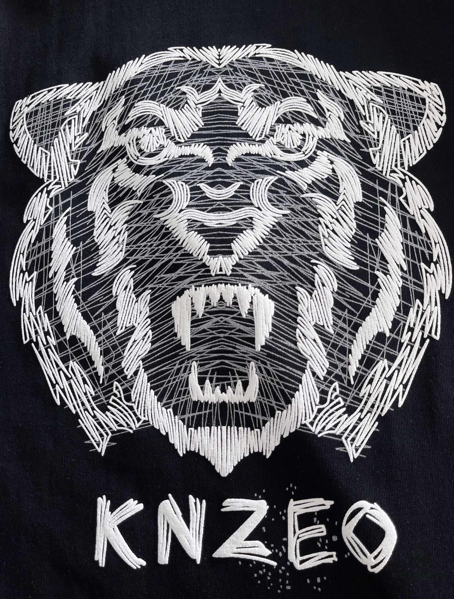 6931a5adccd8ab3d7af9a024 KENZO 2025 Latest Print Short Sleeve T-Shirt, High-Quality Cabinet Original Order, Top-Grade Manufacturing with Imported Fabric