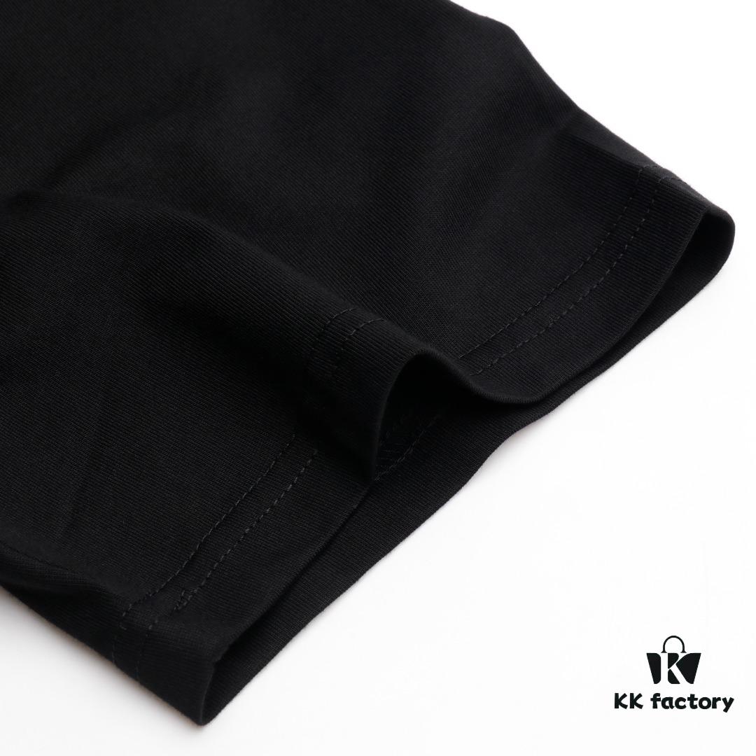 6931a5adccd8ab3d7af9a031 KENZO KZ 25 Early Spring New Arrival Black Label White Embroidered Letter Short Sleeve T-Shirt