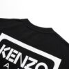 6931a5adccd8ab3d7af9a034 KENZO KZ 25 Early Spring New Arrival Black Label White Embroidered Letter Short Sleeve T-Shirt