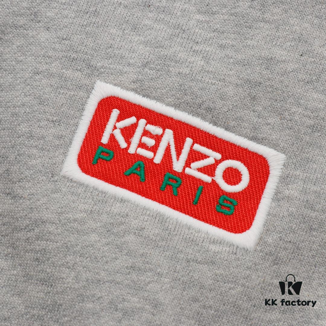 6931a5afccd8ab3d7af9a052 KENZO KZ 23FW Square Logo Hooded Zip-Up Sweatshirt