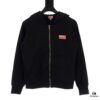 6931a5b0ccd8ab3d7af9a05f KENZO KZ 24 FW Square Logo Hooded Zip-Up Sweatshirt