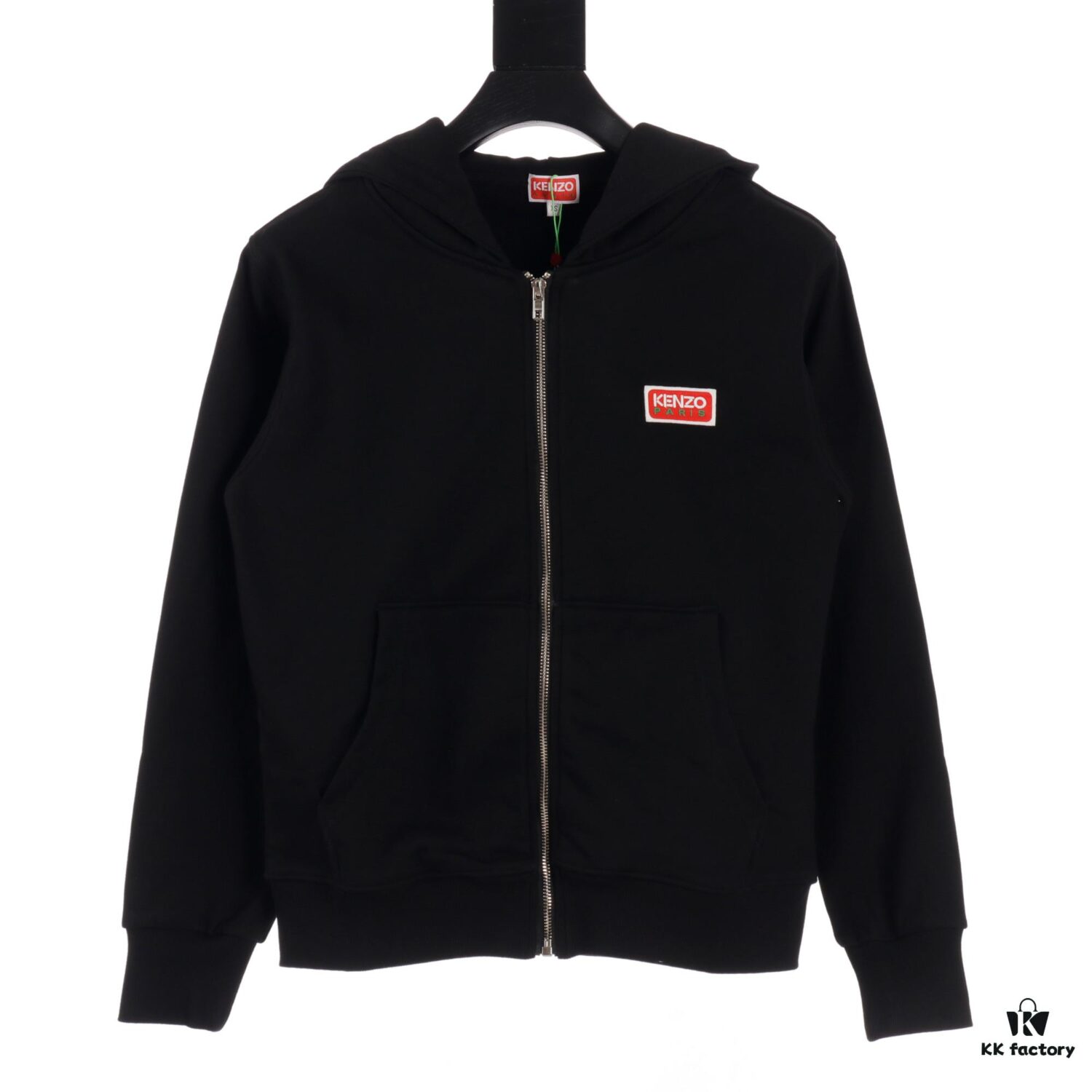 6931a5b0ccd8ab3d7af9a05f KENZO KZ 24 FW Square Logo Hooded Zip-Up Sweatshirt