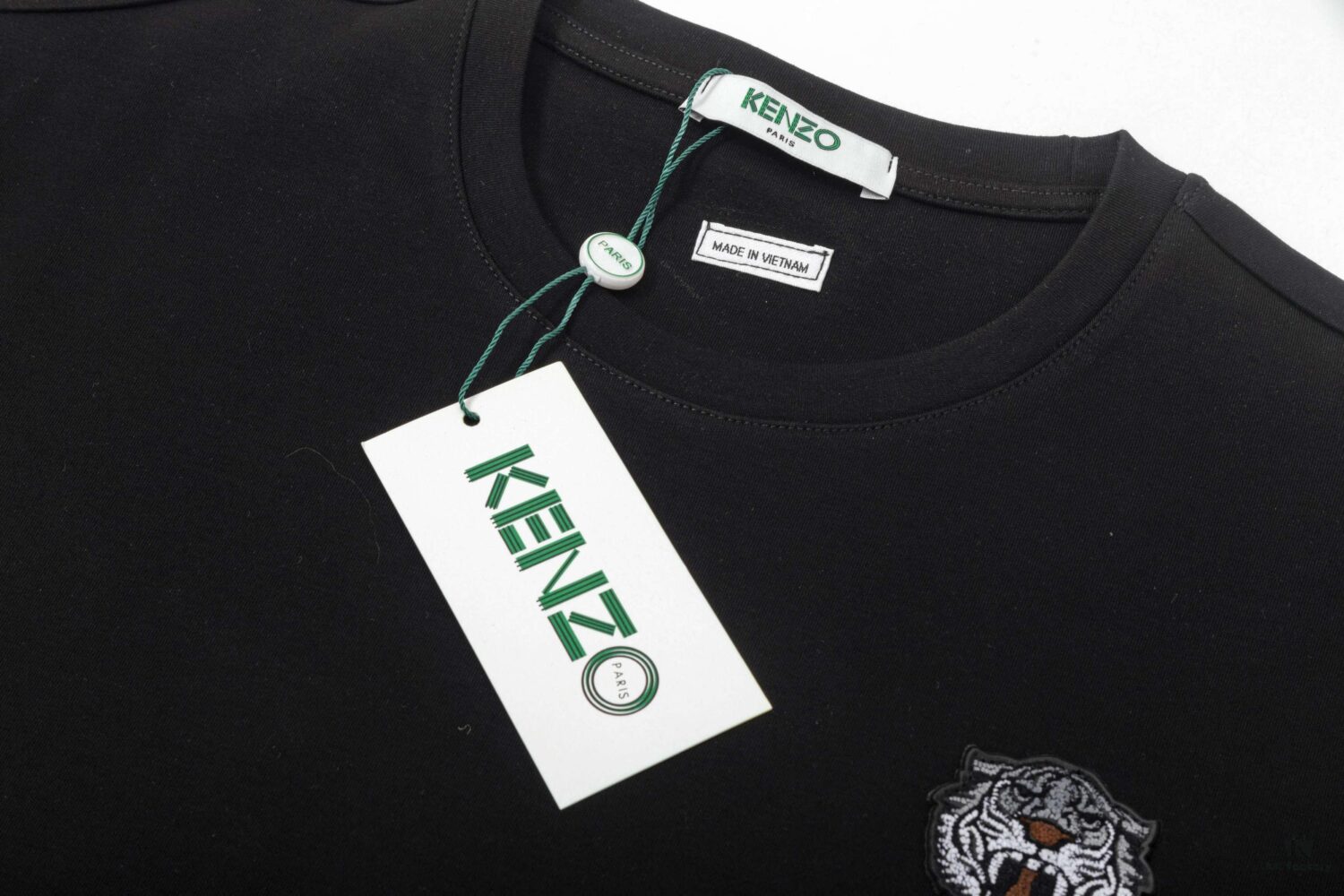 6931a5b1ccd8ab3d7af9a06b KEZNO ~ 2025 New Spring-Summer Collection Premium 270g Silk-Cotton Short Sleeve T-Shirt: Tiger Head Embroidered Badge (Embroidery Craft) Custom 3D Design Exuding a Refined, Mature and Elegant Style, Minimalist and Classic Logo – The Perfect Choice for Spring and Summer Wear!