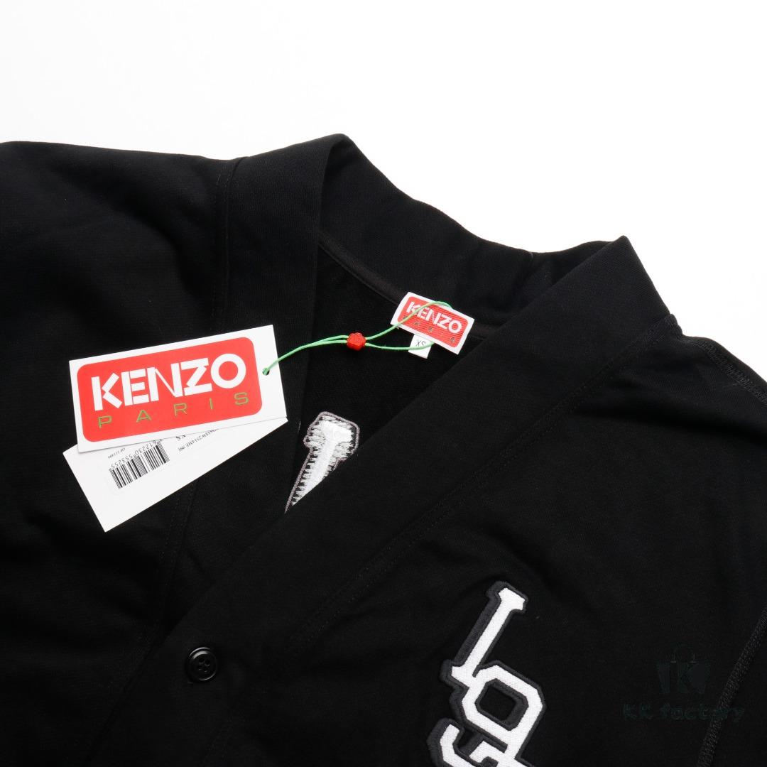 6931a5b4ccd8ab3d7af9a0af KENZO Tiger Embroidery Back Full-Zip Hoodie KZ 23FW