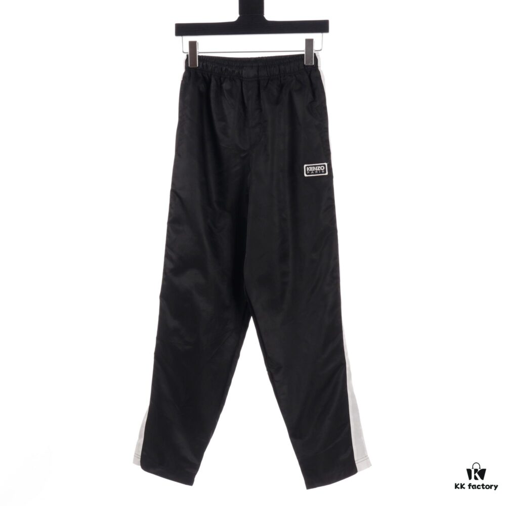 6931a5b7ccd8ab3d7af9a0e0 KENZO Kenzo KZ 24 Spring Collection Men's Letter Logo Casual Straight-Leg Long Pants