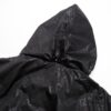 6931a5b9ccd8ab3d7af9a10a KENZO Takada KZ Windbreaker Series All-Over Letter Print Hidden Hood Zip-Up Jacket