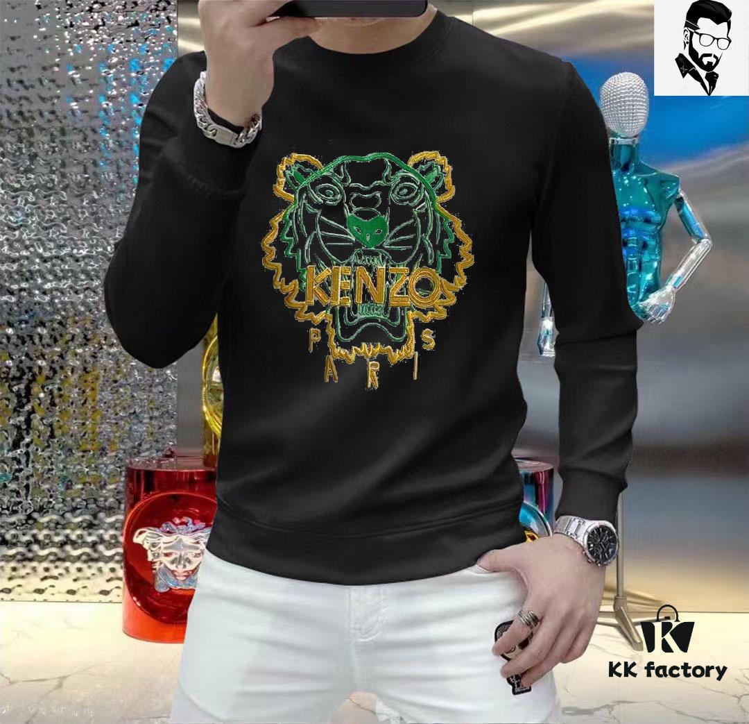6931a5baccd8ab3d7af9a10d KENZO 2024 SS New Arrival Long Sleeve Crew Neck Sweatshirt for Men – Lightweight, Breathable Premium Tencel Roma Fabric, Soft and Comfortable with 3D Textured Design, Stylish Everyday Wear, Ideal Gift or Personal Choice