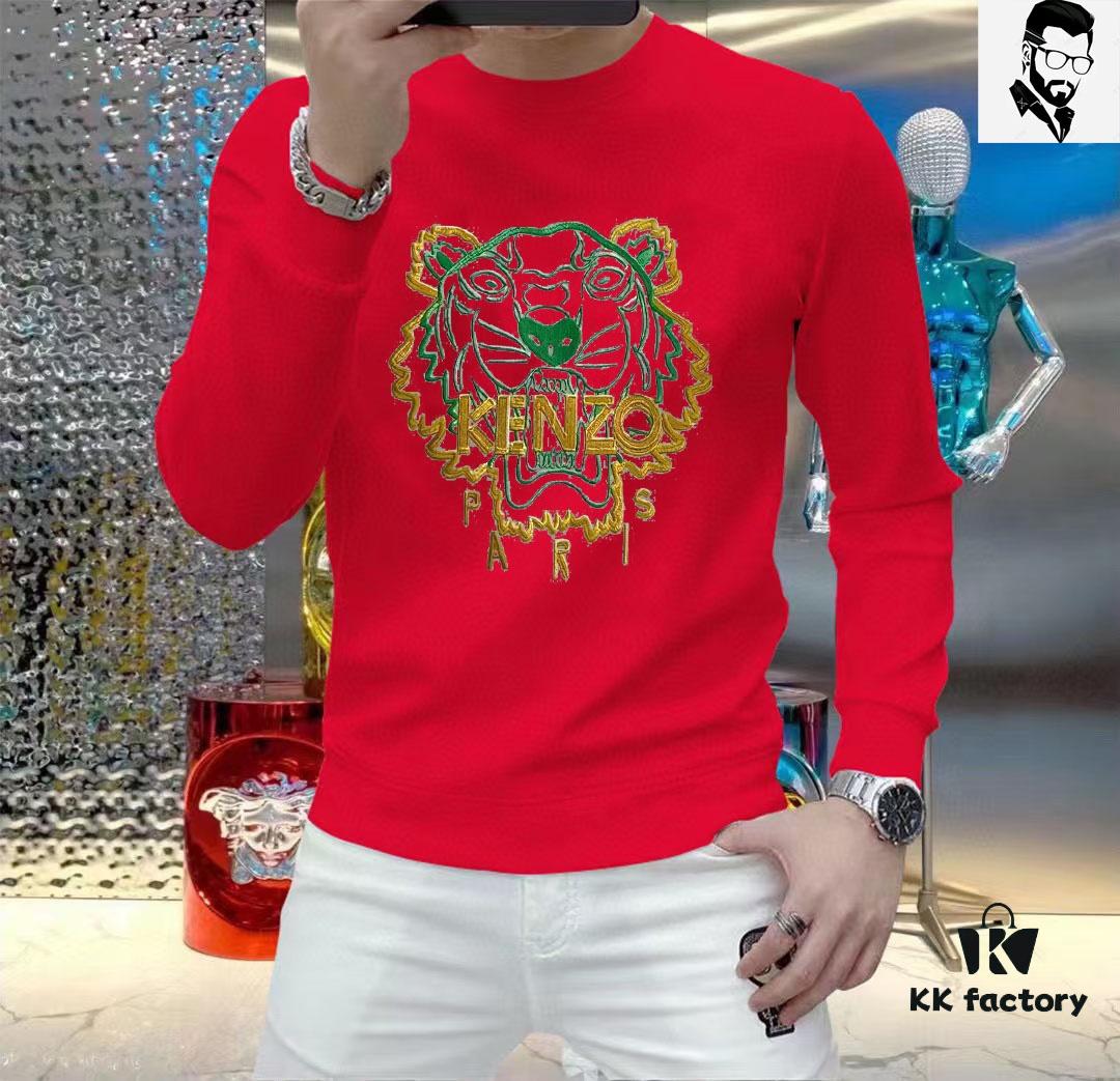 6931a5baccd8ab3d7af9a10e KENZO 2024 SS New Arrival Long Sleeve Crew Neck Sweatshirt for Men – Lightweight, Breathable Premium Tencel Roma Fabric, Soft and Comfortable with 3D Textured Design, Stylish Everyday Wear, Ideal Gift or Personal Choice