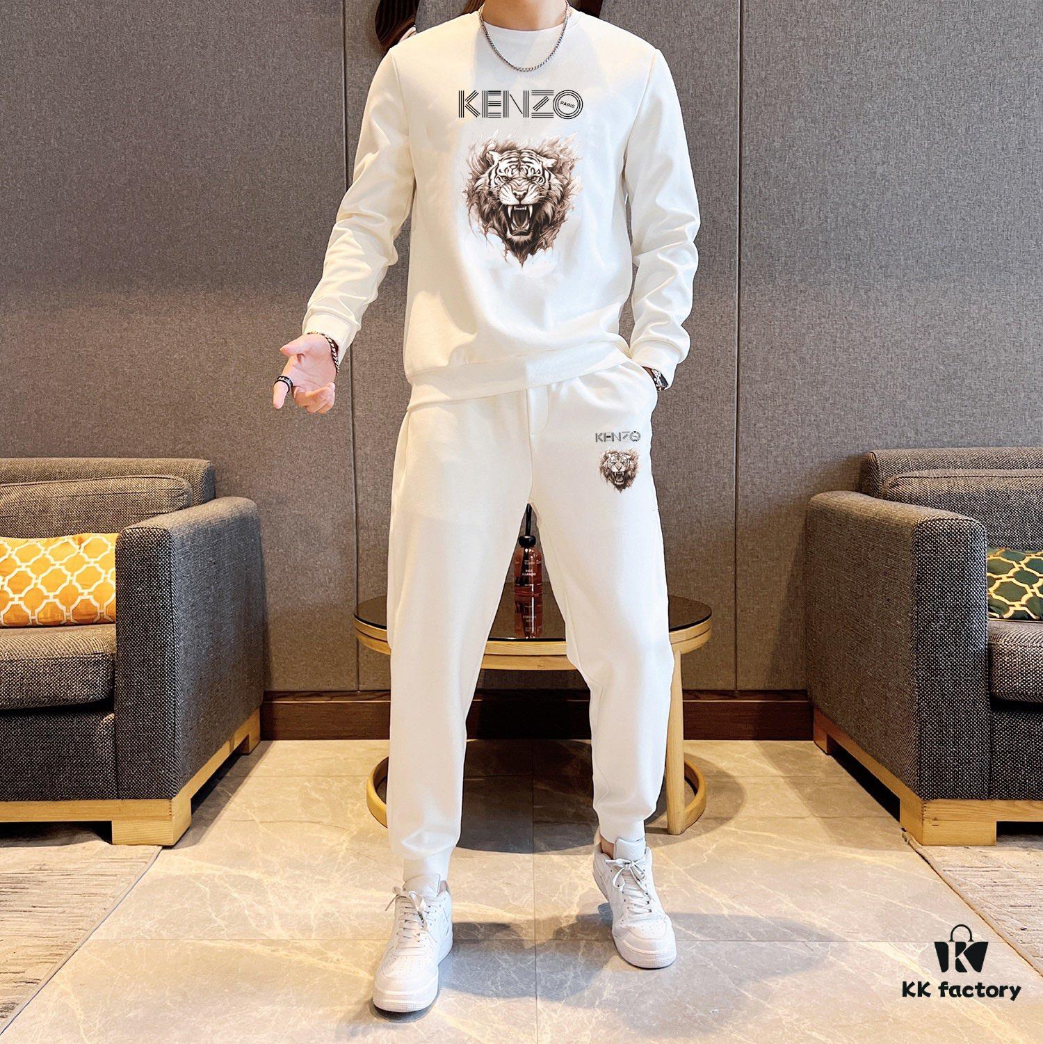 6931a5bdccd8ab3d7af9a148 KENZO 2024 New Arrival Sweatshirt Set, Premium 100% Roman Cotton, Elegant and Comfortable Design by Top-Tier Designers, Natural Fit for All Sizes M-5XL (Up to 220 lbs)