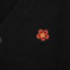 6931a5c2ccd8ab3d7af9a183 KENZO Begonia Flower V-Neck Solid Color Embroidered Logo Unisex Knit Cardigan