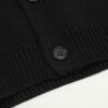 6931a5c2ccd8ab3d7af9a185 KENZO Begonia Flower V-Neck Solid Color Embroidered Logo Unisex Knit Cardigan