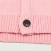 6931a5c4ccd8ab3d7af9a1a4 KENZO Begonia Flower V-Neck Solid Color Embroidered Logo Unisex Knit Cardigan