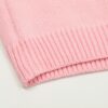 6931a5c4ccd8ab3d7af9a1a6 KENZO Begonia Flower V-Neck Solid Color Embroidered Logo Unisex Knit Cardigan