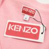 6931a5c4ccd8ab3d7af9a1a7 KENZO Begonia Flower V-Neck Solid Color Embroidered Logo Unisex Knit Cardigan