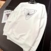 JENI - Unique Line and Letter Z Design Silicone Craft Paired Subtly, 420g Regular Round Neck Sweatshirt for Autumn and Winter