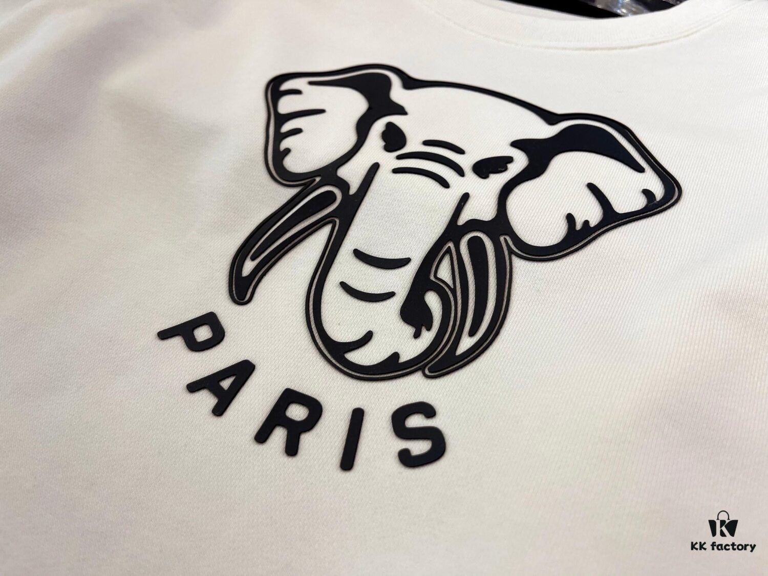 6931a5c7ccd8ab3d7af9a1d2 Kenzo Elephant Silicone Patterned 420g Crew Neck Sweatshirt, Unisex Style, Essential for Fall and Winter