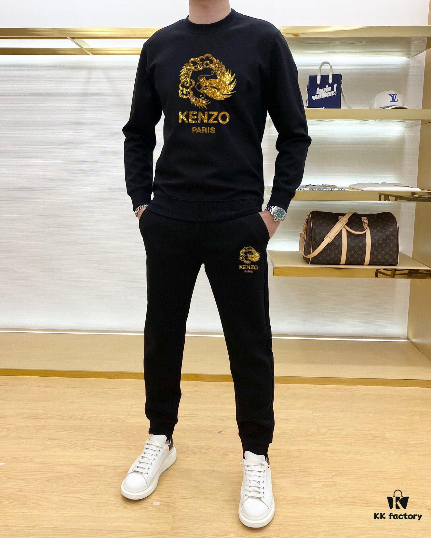6931a5c7ccd8ab3d7af9a1d8 KENZO 2024 New Arrival Premium Sweatshirt Set – Crafted from 100% Natural High-Quality Roman Cotton, Comfortable Fit, Elegant Design, Original Hardware, M to 5XL (Up to 220 lbs)