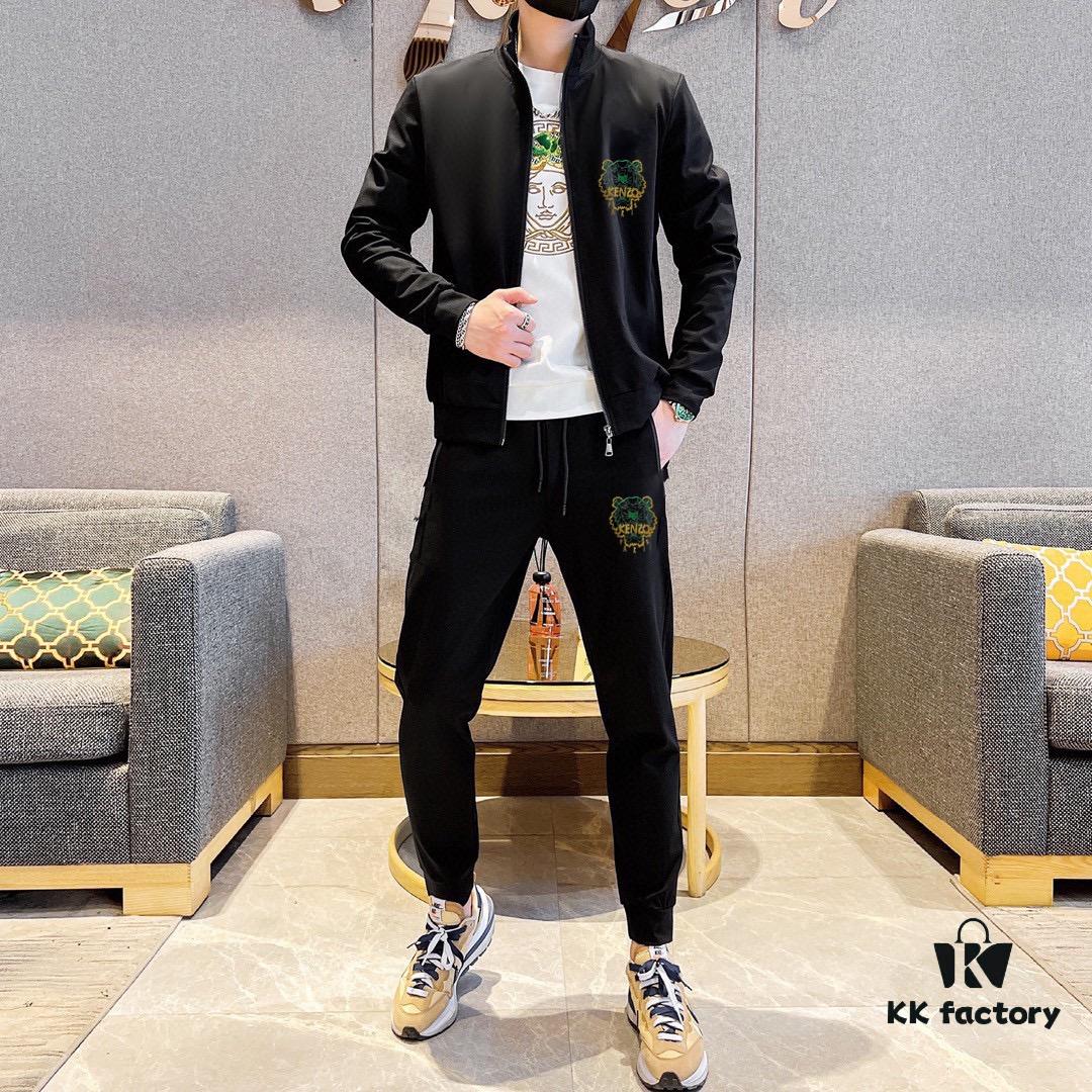 6931a5c8ccd8ab3d7af9a1e0 KENZO 2024 New Arrival Cardigan Sweatshirt Set, Premium 100% Roman Cotton, Elegant and Comfortable Unisex Design
